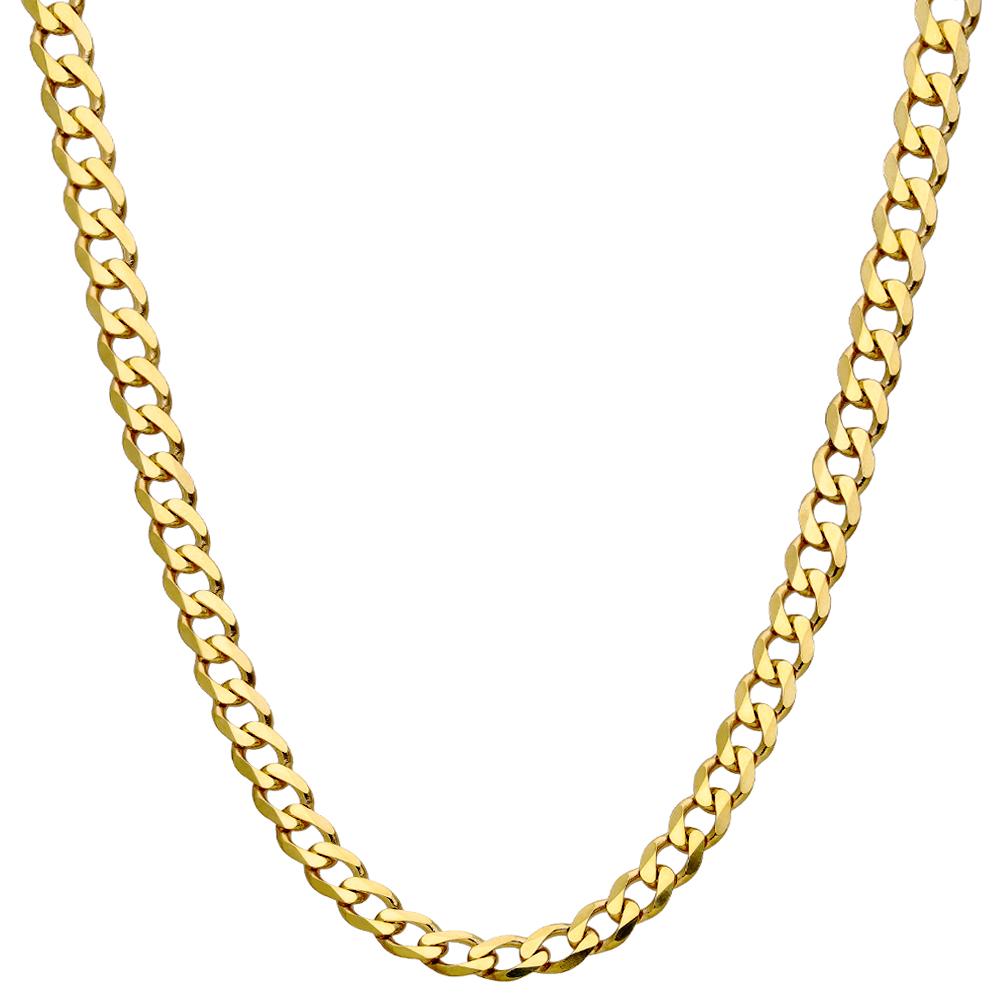 Halskette aus Gelbgold